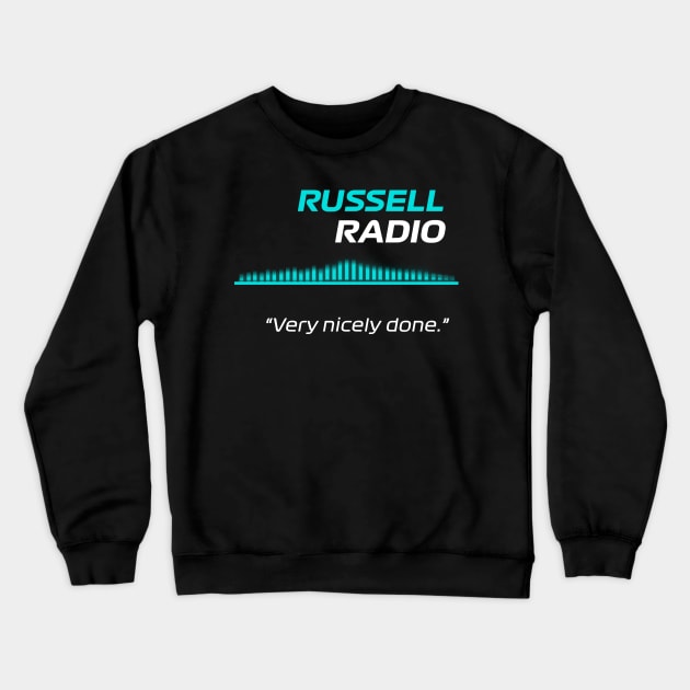 Very nicely done - George Russell F1 Radio Crewneck Sweatshirt by F1LEAD